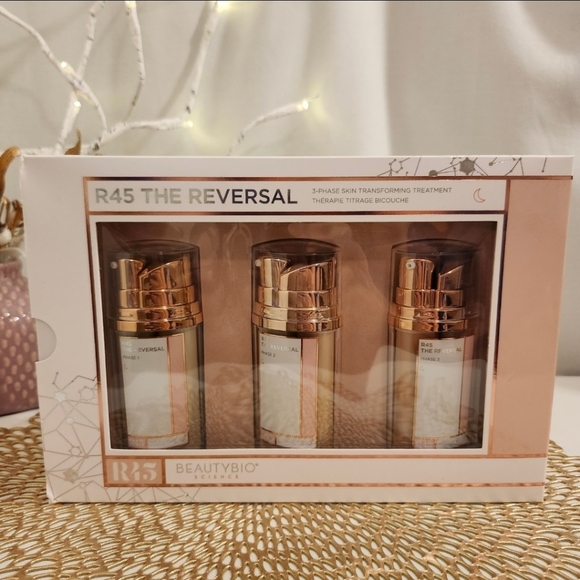 BeautyBio R45 The Reversal 3 Phase Skin Transforming Treatment NIB&Sealed RV$160